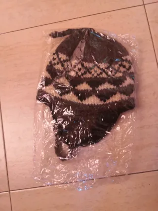 Berretto unisex per bambini in tessuto