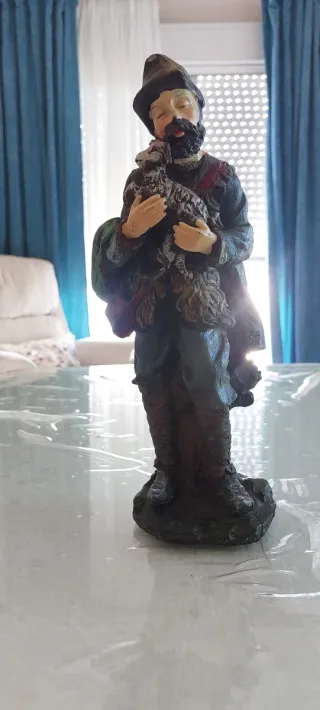 Figura Belén Pastor con Oveja