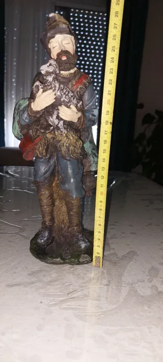 Figura Belén Pastor con Oveja