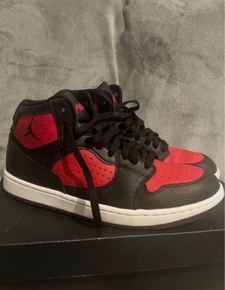 Jordan Jumpman Zapatillas Negras Rojas