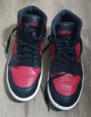Jordan Jumpman Zapatillas Negras Rojas