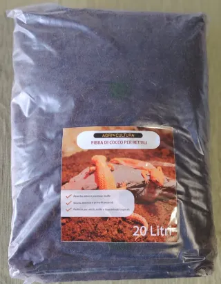 Fibra di cocco per rettili 20 Litri