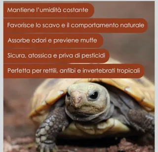 Fibra di cocco per rettili 20 Litri