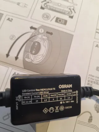 Lámparas LED Osram H8/H11/H16
