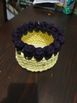 Cestini decorativi fatti a mano