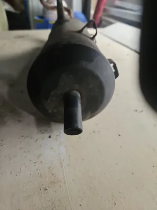 Tubo de escape para scooter