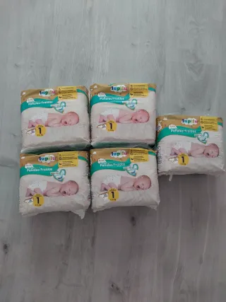Pañales Lupilu Talla 1 (2-5 kg) - 5 paquetes
