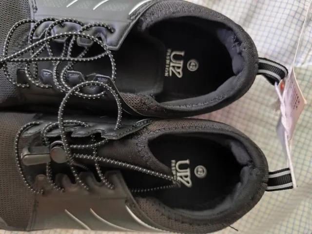 Zapatillas Barefoot UP2 Talla 42 Negras/Gris