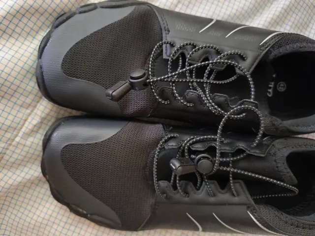 Zapatillas Barefoot UP2 Talla 42 Negras/Gris