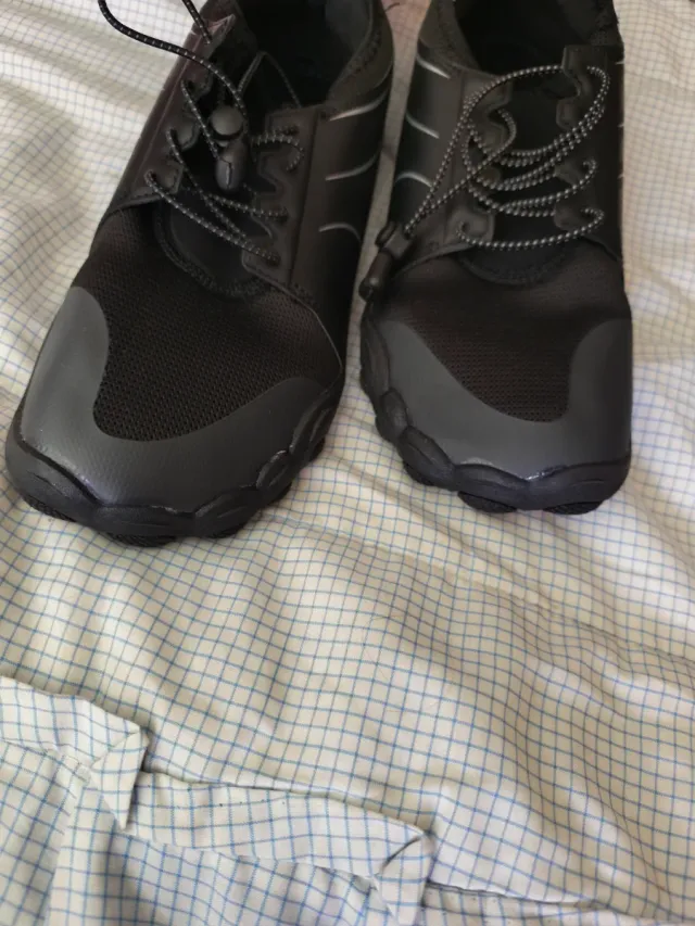 Zapatillas Barefoot UP2 Talla 42 Negras/Gris