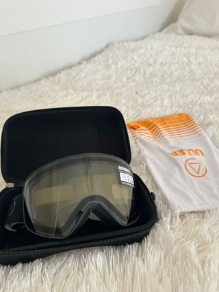 Gafas de esquí con funda y bolsa