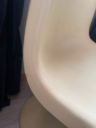 Silla Panton Beige Plástico