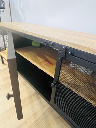 Mueble TV Maison du Monde Madera y Metal