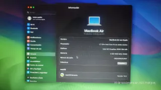 MacBook Air 13 Gris Espacial