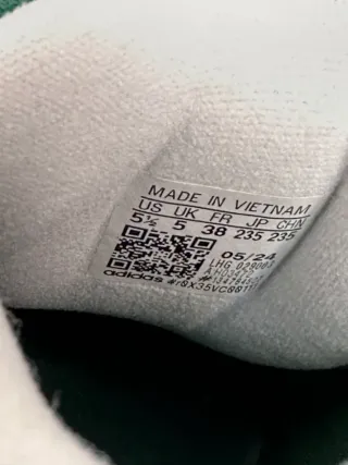 Adidas Campus Verdi Taglia 38