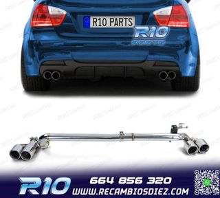 KIT CONVERSIÓN ESCAPE BMW E90 E91 LOOK M DOBLE AMBOS LADOS