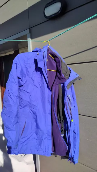 Chaqueta esquí mujer 2 piezas