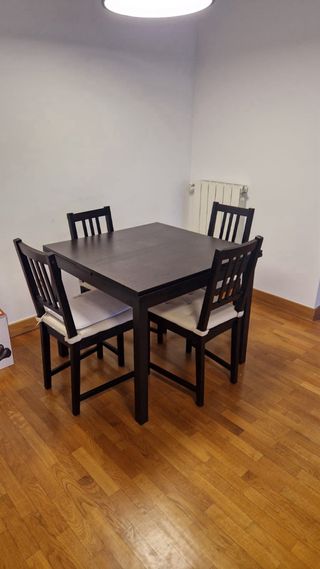 Tavolo da pranzo e 4 sedie