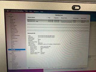 MacBook Air 13 2013 i5 4GB 128GB