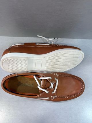 Zapatos Náuticos Piel Marrón Talla 40 Nuevos