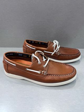 Zapatos Náuticos Piel Marrón Talla 40 Nuevos