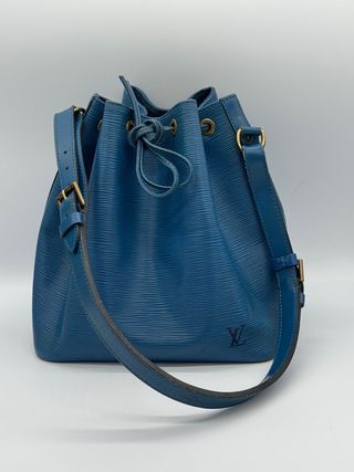 Louis Vuitton Bolso Cubo Azul Epi