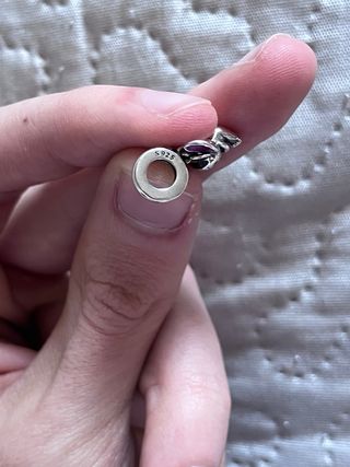 Charm Pandora x Stich con palomitas Disney