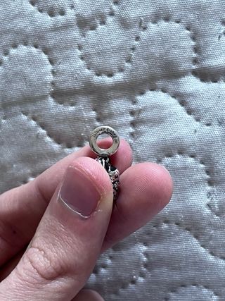 Charm Pandora x Stich con palomitas Disney