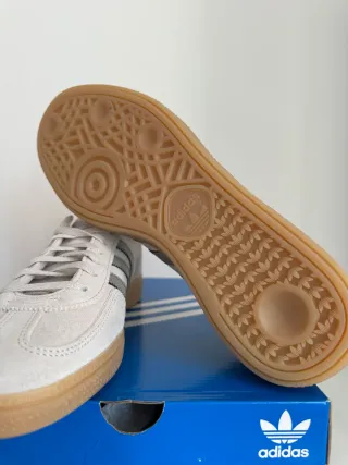 Adidas Handball Spezial Uomo Beige/Grigio Tg 41.5