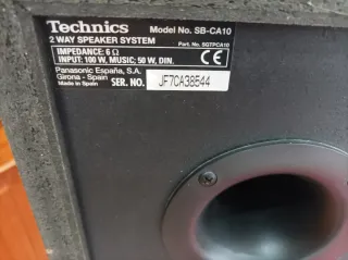 Altavoces Technics SB-CA10