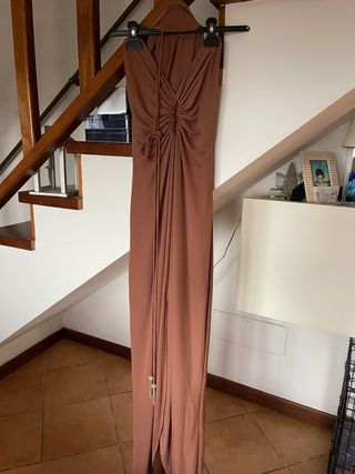 Abito Regina Paris marrone taglia unica