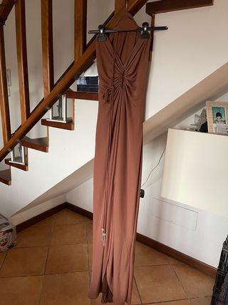 Abito Regina Paris marrone taglia unica