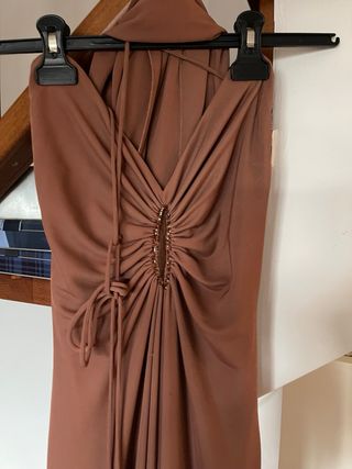 Abito Regina Paris marrone taglia unica