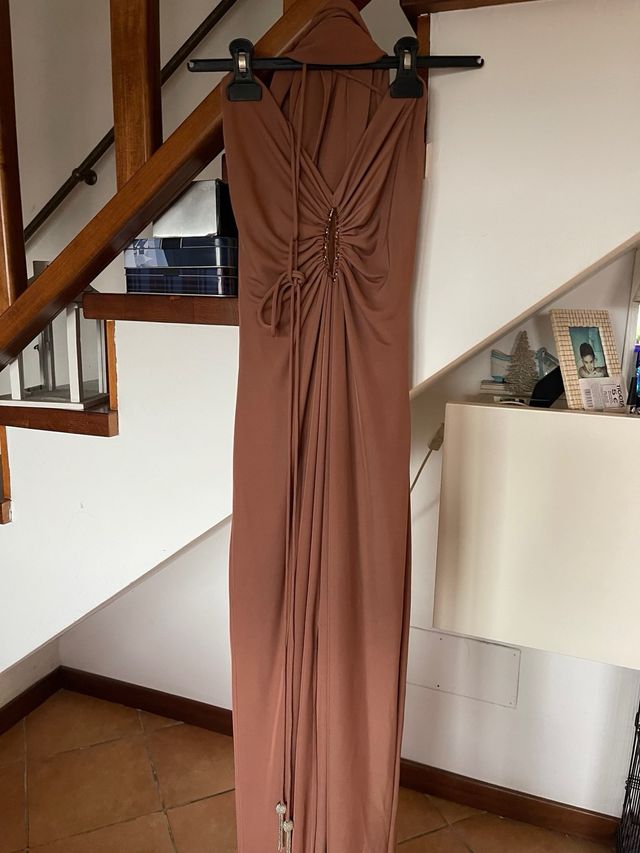 Abito Regina Paris marrone taglia unica