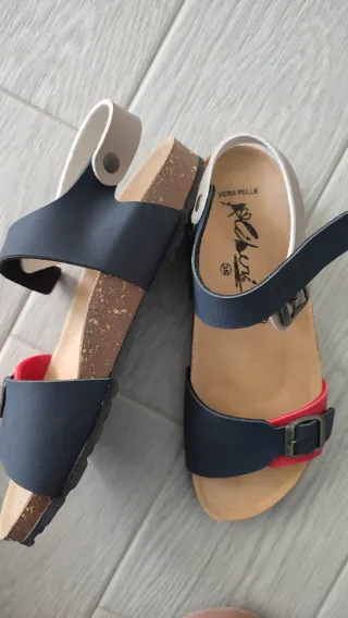 Sandalia de vera piel - no. 38