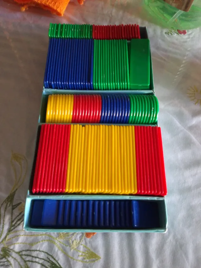 Gettoni di gioco colorati antichi