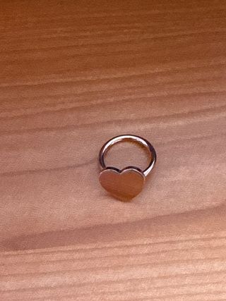 Anillo Tous Corazón Rosa y Plata