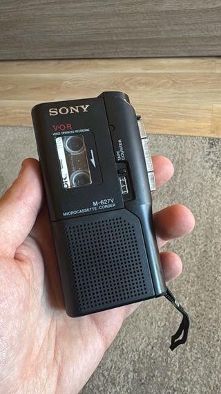 Registratore Sony M-627V Microcassette-Corder