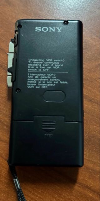 Registratore Sony M-627V Microcassette-Corder