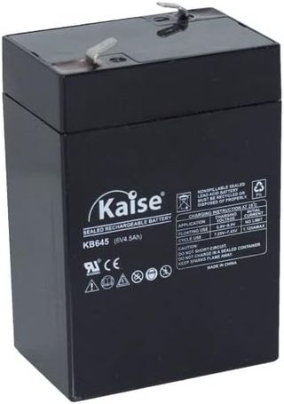 Batería Kaise 6V 4.5Ah Plomo AGM VRLA