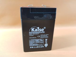 Batería Kaise 6V 4.5Ah Plomo AGM VRLA