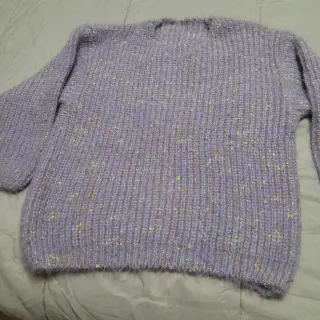 Jersey de lana multicolor talla única