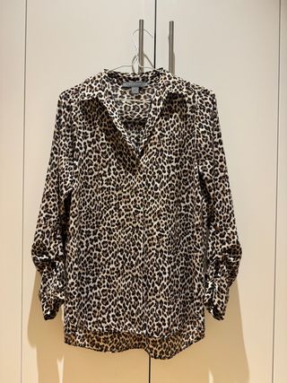 Blusa animal print fluida Primark Talla XS