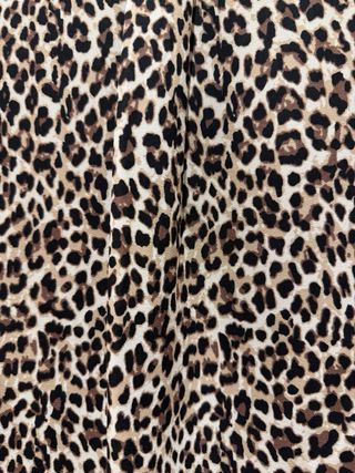 Blusa animal print fluida Primark Talla XS