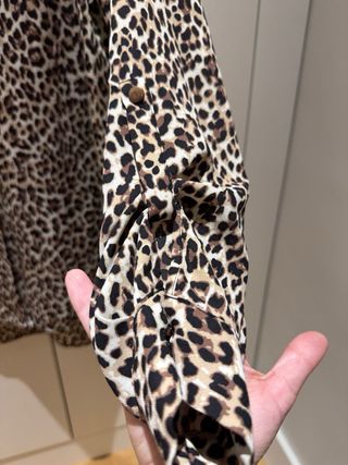 Blusa animal print fluida Primark Talla XS