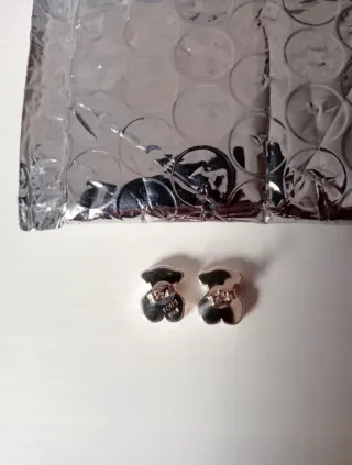 Pendientes Oso Tous Plata
