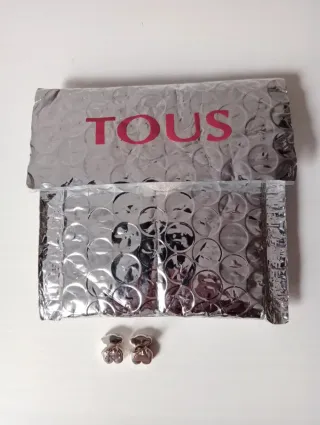 Pendientes Oso Tous Plata