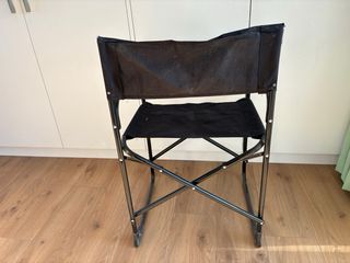 Silla Director Plegable Negra