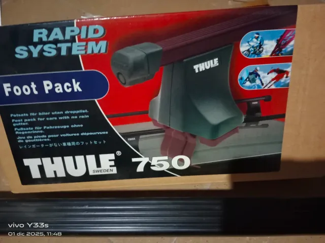 Barras de techo Thule Rapid System 750