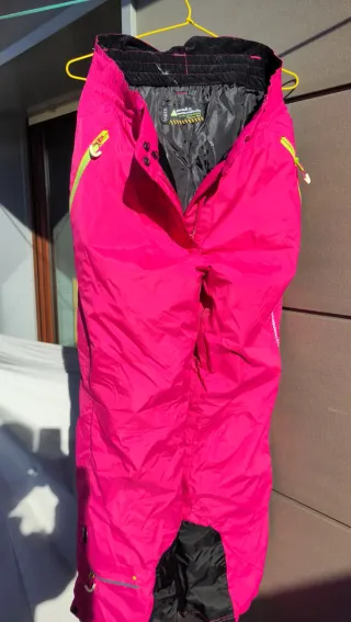 Pantalón de esquí rosa mujer